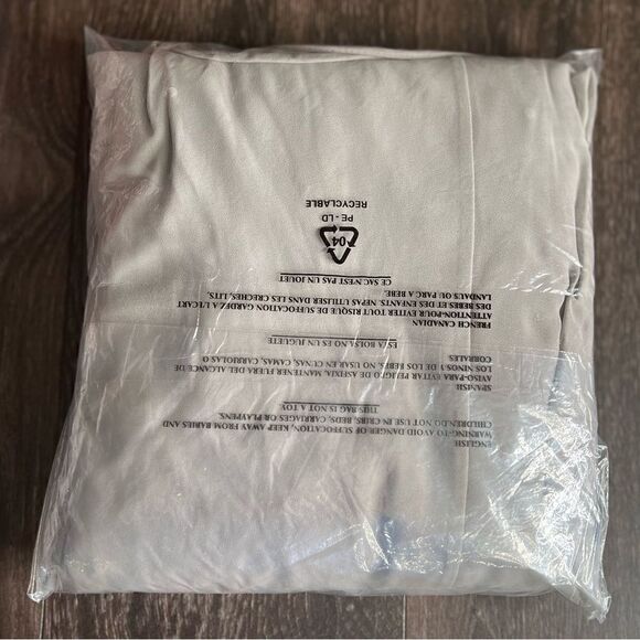 Show Me Your Mumu Godshaw Goddess Gown Maxi Dress in Dove Grey Chiffon. XL. NWT! - Picture 11 of 11